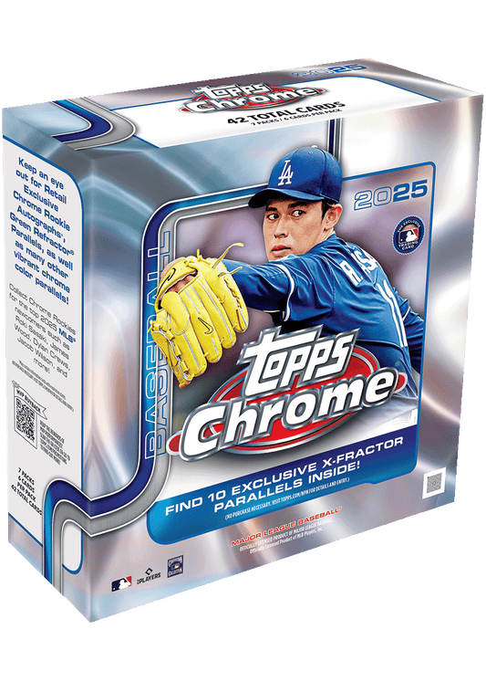 2025 Topps Chrome Baseball - Mega Box